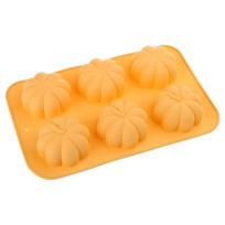 3D Pumpkin Silicone Baking Mold Halloween Fondant Cake Decoration Molds Househole Baking Molds Reusable Pumpkin Molds
