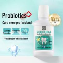 Eureka Probiotinis burnos skalavimo skystis - Mėtų skonio su ksilitoliu 269ml