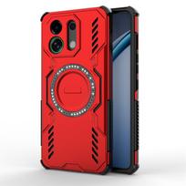 For Oppo K13 Turbo Case For Oppo K13 Turbo Pro Anti-knock Magnetic Adsorption Wireless Charge Back Cover For Oppo K13 Turbo Case Oppo K13 Turbo Pro raudona