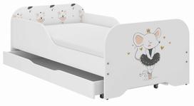 Mickey Mouse children's bed 140x70 SAFARI MOUSE