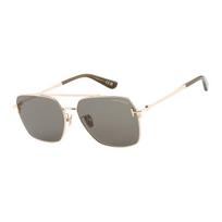 TF Personality Design Metal Pilot Sunglasses Men sunglasses Rose-Gold TF1291-K-28A F,Rose Gold