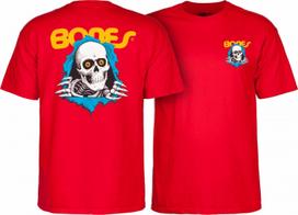Powell Peralta BONES RIPPER Skateboard T Shirt RED XXXL