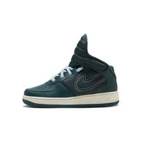 Nike Air Force 1 Mid GS Padded Tongue Kids Sneakers Teal FD4641-300 36.5 black