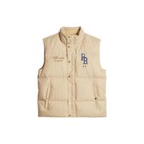 Puma X Rhuigi Collaboration Puffer Vest With Letter Print And Stand Collar Men Outerwear White 620887-65 M