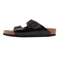 Birkenstock Arizona Birko-Flor Patent Leather Black Unisex Sneakers 1005292 37