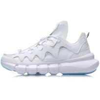 Li Ning Wudao 2.3 Lite Fabric Round Toe Shock Absorbing Non-Slip Wear-Resistant Low-Top Retro Basketball Shoes Women sneaker White AGBR052-2 35⅔ white