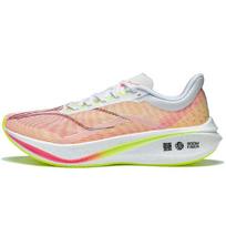 Li Ning Feidian 3.0 Challenger Versatile Shock Absorbing Non-Slip Wear-Resistant Low-Top Running Shoes Women sneaker Pink White ARMT038-1 35⅔ beige