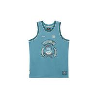 Li-Ning Pattern Printed Basketball Vest Men Tops Qingshan-Green AAYR441-1 L