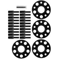 Car Hub Centric Wheel Spacers Kit 20mm Replacement for W202 C Class C220 C230 C280 C43 1994‑2000Black juoda