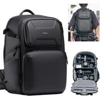 Ulanzi BP10 Camera Bag Large Capacity Side Hard DSLR Accessory Adjustable Suitable for and Outdoor Black [VIJIM] Backpack, 25L+10L, Access, Cover, juoda