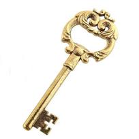 Metal Opener Alloy Party Favors Gift Bottle Opener Bar Kitchen Tool Vintage Key Shape Key Chain auksas