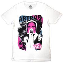 Lady Gaga Unisex Marškinėliai: Artpop Koliažas (Didelis) M black
