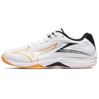 Mizuno Thunder Blade Z White Gold Black Unisex Sneakers V1GA237010 41