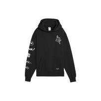 Puma X Sophia Chang Collaboration Embroidered Logo Design Casual Hoodie Long Sleeve Sweatshirt Women sweatshirt Black 624629-01 XS