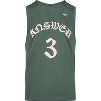 Reebok Allenas Iversonas Triušio metai Riboto leidimo raidžių ir numerių spausdinimas Sportinis laisvalaikio mezginys Retro krepšinio megztiniai Vyriški marškinėliai H47101 S white