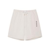 Li Ning Vital Essential Chinese Character Print Lace-Up Solid Color Loose Casual Shorts Men shorts Gray AKSS079-2 M