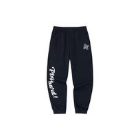 Anta Lifestyle Series Sports Culture Frisbee Alliance Letter Print Cuffed Knitted Pants Women pants Basic-Black 162338326-5 M