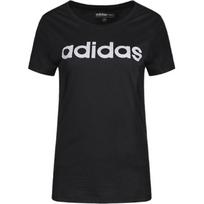 Adidas Neo Lifestyle Casual Series W Ce Logo Round Neck Fashion Versatile Short Sleeve Regular T-Shirt Women Tops Black DN2499 M