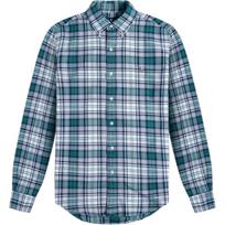 Polo Ralph Lauren Plaid Pony Logo Embroidered Oxford Long Sleeve Shirt Men shirts Green 710784298-015 XS