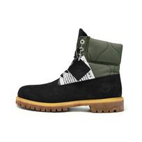 Timberland Premium 6 colių patogūs universalūs trumpi lauko batai Vyriški batai Juodi Žali A2PXDW 41 gray
