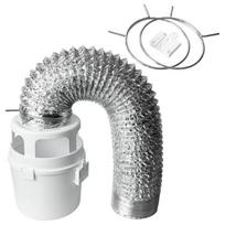 Indoor Dryer Vent Set Filter 3 In 1 Filter Bucket with Ducting Hose Replacement Part for Electric Dryer Accessories 1