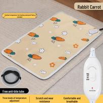Heated Pet Blanket: Electric, Temperature-Controlled, Leak & Bite Proof for Cats & Dogs 30x35 cm
