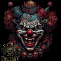26 An Evil Clown Halloween Horror Vampire Mens Light Cotton T-Shirt Unisex T-Shirt M