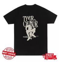 Tyler The Creator Album Rapper Unisex Black t-shirt M beige