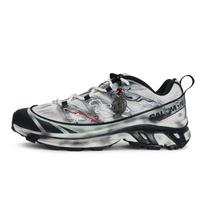 SALOMON XT 6 Abrasion Resistant Low top Running Shoes Unisex Black White Gray 475731(Team80-) 44