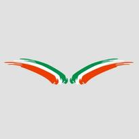 NEW Motorcycle helmet sticker German Italian Russian and French flag sticker race sticker tricolor reflective car accessories