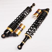 RFY 480mm Motociklo/ATV Visureigio Didelio Darbinio Tūrio Amortizatorius Black 470mm