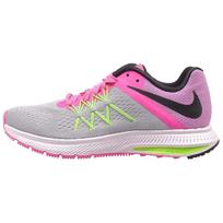 Nike Zoom Winflo 3 Breathable Lightweight Running Shoes Women's Gray Pink Black 831562-003 36.5 gray
