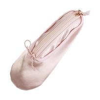 Large Capacity Ballet Shoes Pencil Case Makeup Bag Cute Design Ballerina Pencil Bag Pencil Holder School Pencil Box rožinė