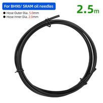 2500mm Bicycle Hydraulic Disc Brake Hose for Shimano BH59 BH90 Sram Magura Tektro 3 Layers Oil Tube Pipe Cycle Brake Replacement D16 2.5M ID2.0 OD5.0
