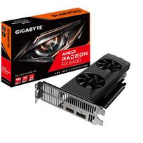 GIGABYTE AMD Radeon RX6400 Graphics Card with 4GB GDDR6 RAM [Authorized Domestic Distributor] GV-R64D6-4GL
