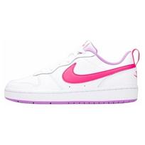 Nike Court Borough Low 2 GS White Hyper Pink Kids Sneakers Fuchsia-Glow BQ5448-111 40