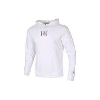 Jordan Logo Hoodie Men Tops White CW8619-100 M