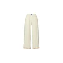 Nike X Atmos Pink Collaboration NSW Circa Series Solid Color Loose Fit Sports Long Pants Women Bottoms Beige DM6782-113 XL
