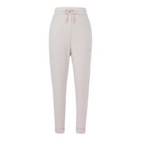 Nike Logo Print Solid Slim Fit Joggers Women Bottoms Off-White DM1612-104 XL white