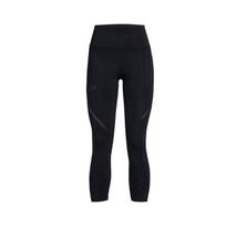 Under Armour Vanish Elite Logo Print High Waist Breathable Slim Fit Comfortable Sports Trousers Women bottoms Black 1386402-001 M black