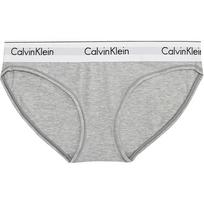 Calvin Klein Logo Print Triangle Bikini Underwear Women underwear Gray 0000F3787E-020 XS white