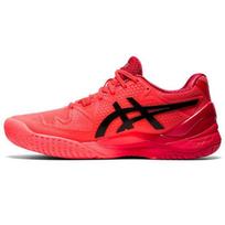 Asics Gel-Resolution 8 Patogus audinys Sintetinė oda Žemi bėgimo bateliai Moteriškas sportbačio modelis Raudonas Juodas 1042A131-701 38 red