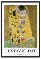 Plakatas Gustav Klimt bučinys 21x30 cm