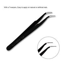 1 Set Multi Size Glass Nail Rhinestones Flat-back     Gems Pencil Pen 3D Decorations for   Manicure Nail Art Decorations with Tweezers Set
