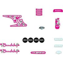 Buddy 2.0 lipdukų komplektas, baltas