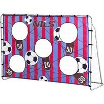 NILS NT7788 2in1 futbolo vartai su tinklu ir taikinio skydeliu