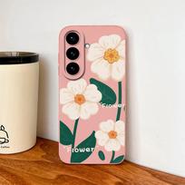 Candy Flower Case For Samsung Galaxy S26 Ultra Plus Soft Liquid Silicone Upgrade Lens Protection Back Cover For Galaxy S 26 Capa Samsung S26