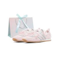 Adidas VS JOG 2.0 Low top German Army Trainers Unisex Peach Pink KH5558(Team830- s-box) 38