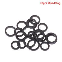 Cassette Deck Tape Recorder Rubber Rings 9mm-13mm,20Pcs Mixed Idle Wheel Belt Loop Pulley Rubber Ring