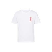 Nike Kyrie Irving Printed Crew Neck sportiniai marškinėliai trumpomis rankovėmis su spauda, ​​balti DJ1567-100 XL white